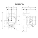 Circolatore Alpha1 L 32-40 180 mm Grunfdos per riscaldamento G 2" 25 W