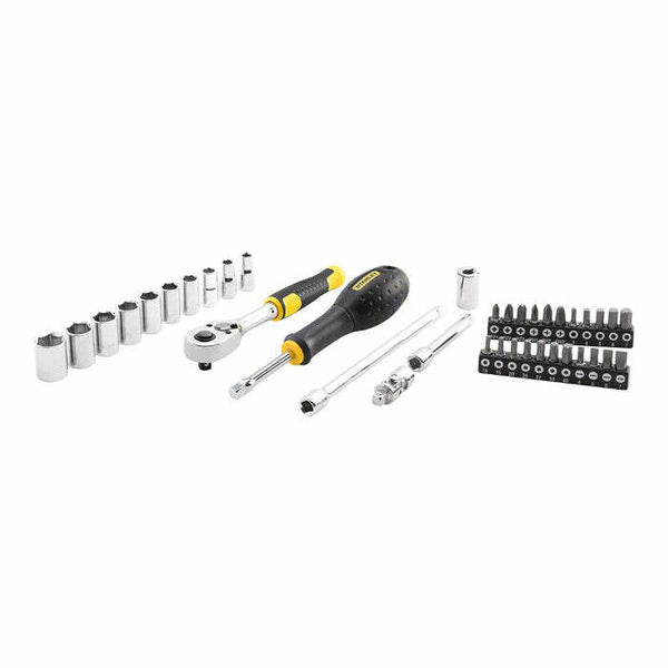 Stanley set chiavi a bussola 1/4" - 38 pezzi