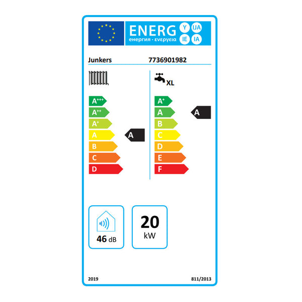 Bosch Junkers Cerapur Smart ZWB28-3 C E caldaia a condensazione murale combinata da 28 kW