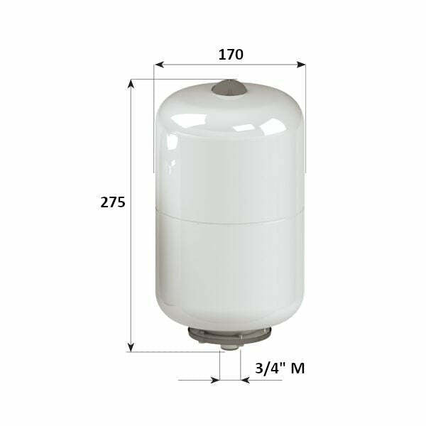 Cimm vaso espansione ACS da 5 Litri