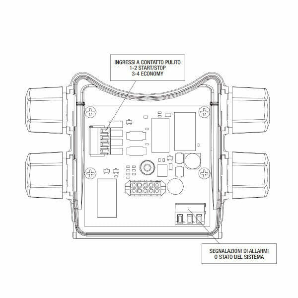 Dab Evoplus Small modulo base di espansione per comandi remoti 60152883