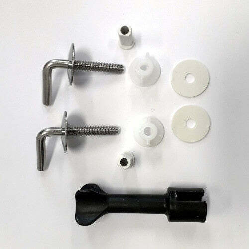 Ideal Standard set cerniere originali J5238BJ per sedile a sandwich Ceramica Dolomite Gemma 2 J523201