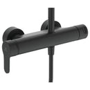 Colonna doccia Cerafine O BC750XG Ideal Standard con miscelatore, doccetta, soffione, flessibile nero seta opaco