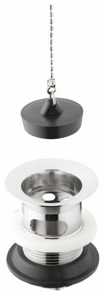 OMP piletta universale con troppo pieno 63 mm x 1"1/4