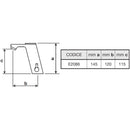 Miscelatore lavabo a fotocellula Puro 2 E2086 River con batteria 9V