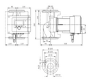 Wilo STRATOS MAXO 50/0,5-9 PN 6/10 pompa di ricircolo 280 mm DN50
