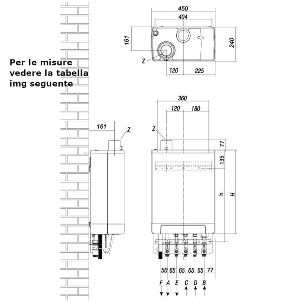 Daikin caldaia Full Condens 28 SB.EKOMB28/EKFJM con B-Pack da 28 kW