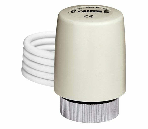 Caleffi comando elettrotermico con microinterruttore ausiliario 230V