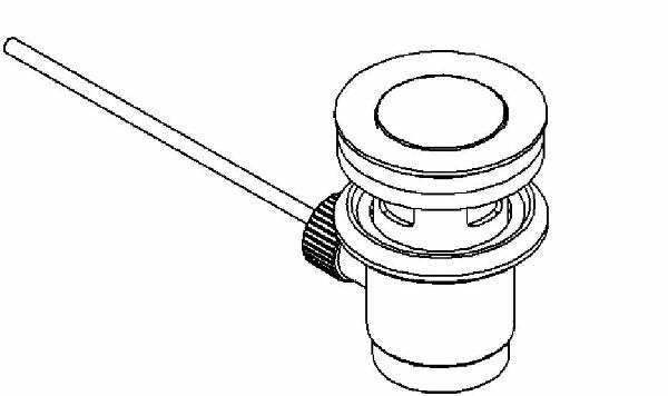 Nobili Piletta scarico automatico lavabo cromato