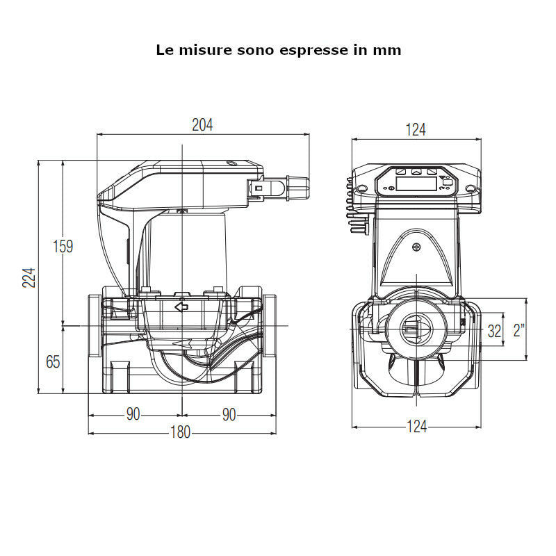 Circolatore Dab Evoplus Small 40/180 XM 60150942 da 70 W