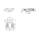 Vaso alla turca Noncello V412201 Ideal Standard