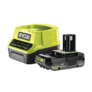 Ryobi Kit Batteria e Caricabatterie RC18120-120 da 18V - 1 x 2.0Ah