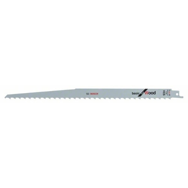 Bosch Basic for Wood S 1617 K lama per sega universale HCS, stradata, fresata, set 5 pezzi