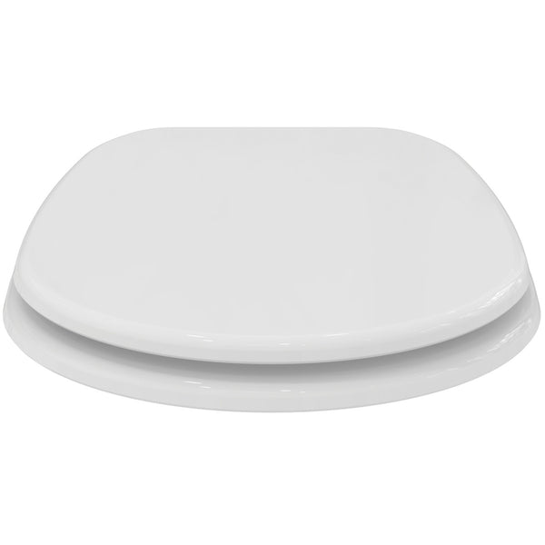 Ideal Standard Liuto copriwater originale con cerniere inox bianco europeo T626201