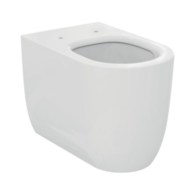 Vaso a terra filo parete Blend Curve T375101 Ideal Standard