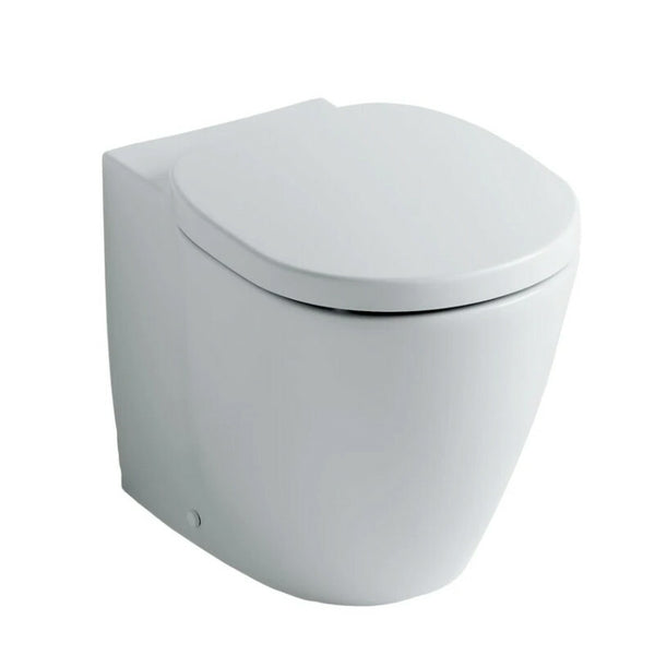 Vaso a pavimento Connect E716701 Ideal Standard con sedile a chiusura tradizionale