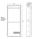 Unità ad incasso Maxi 4 Hermann per sistema Spaziozero Solar System 4