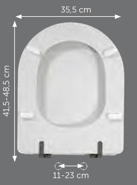 Sedile compatibile Ceramica Dolomite Clodia bianco europeo