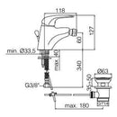 Paffoni Duemila miscelatore bidet cromo