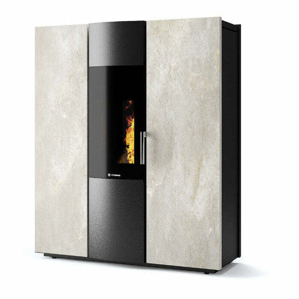 CS Thermos Thema H2O 16 pietra termostufa a pellet/biomassa