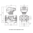 Circolatore singolo Dab Evoplus B 80/360.80 M 670 W