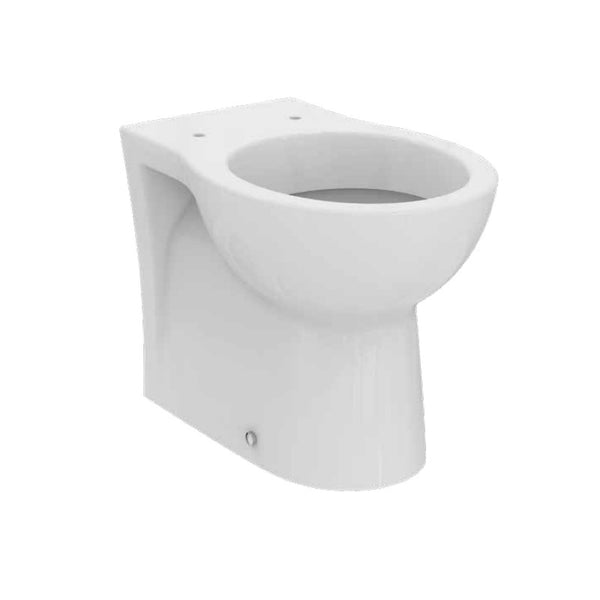 Vaso a terra filo parete Eurovit W330401 Ideal Standard bianco lucido