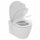Ideal Standard Connect vaso sospeso con sedile a chiusura rallentata AquaBlade bianco lucido E049301