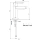 Miscelatore bidet Paffoni Candy CA131CR senza scarico
