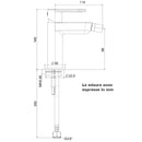 Miscelatore bidet Paffoni Candy CA131CR senza scarico