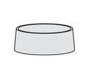 Paffoni cappuccio sottoleva in metallo 37X1 Stick