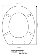 Colbam Unieco sedile bianco
