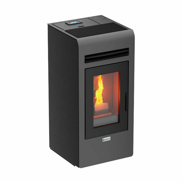 Zanutta SATURNO 12 stufa a pellet 12,3 kW - grigio