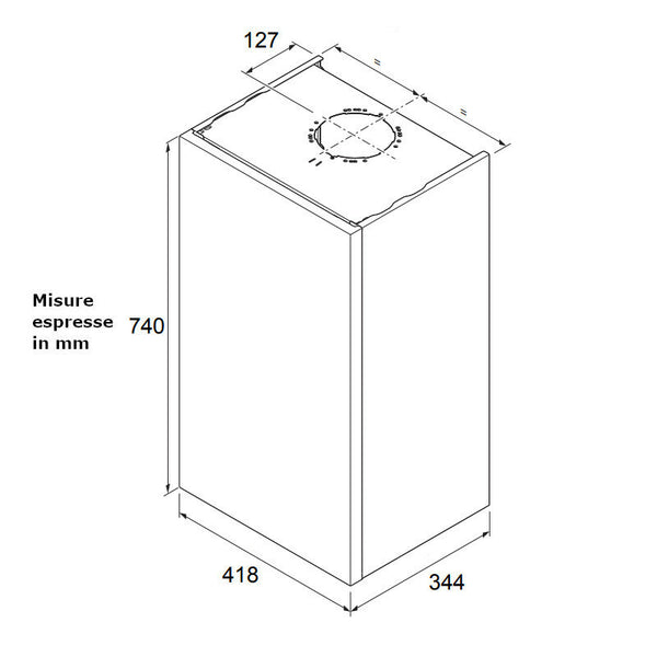 Caldaia combinata Thema Condens IS 26 AS/1 Hermann 0010031842 da 26 kW