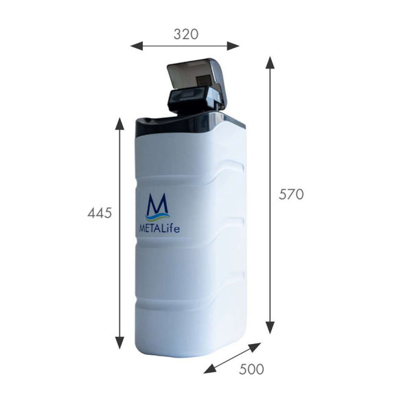Addolcitore Metgreen MAD00008 Metalife da 8 litri di resina