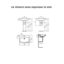 Lavabo I.LIFE A T451001 Ideal Standard 65 x 48 cm bianco europeo