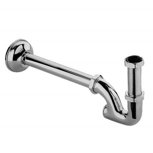 Paffoni sifone lavabo e bidet con tappo posteriore oro