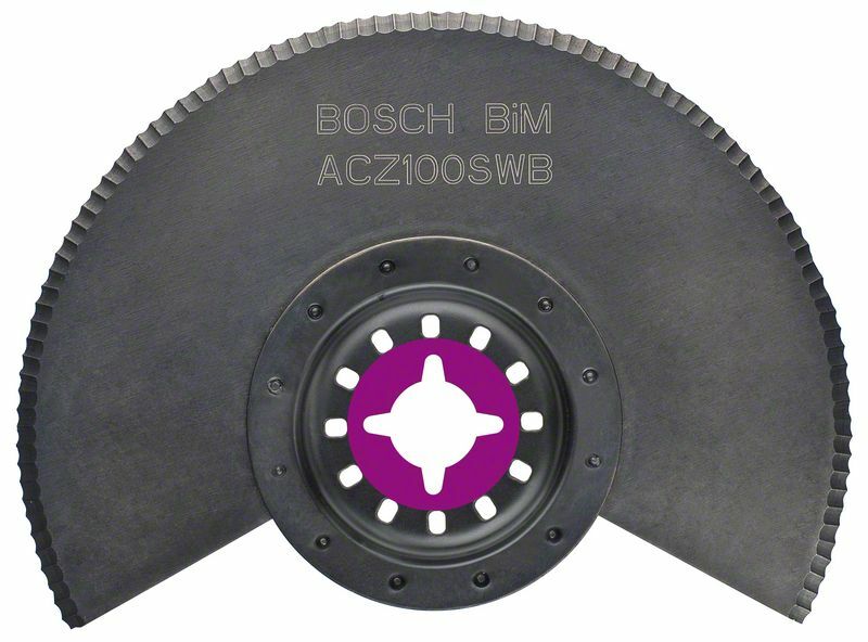 Bosch ACZ 100 SWB lama segmentata BIM con tagliente ondulato, 100 mm