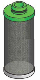 Metalife cartuccia da 89 micron in acciaio inox per MEC 316