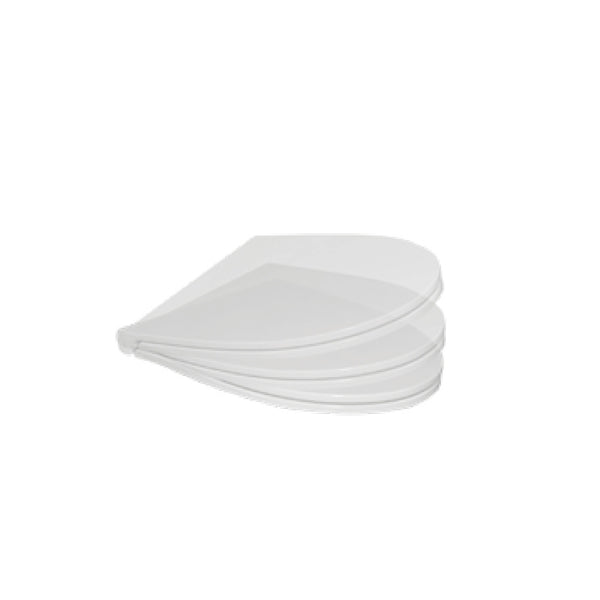 Sedile slim soft close Bull CWBLRF SDR Ceramiche bianco lucido