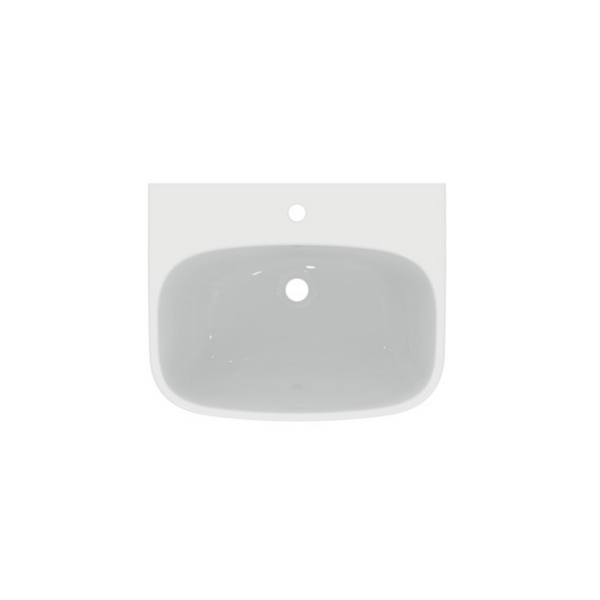 Lavabo I.LIFE T451101 Ideal Standard bianco europeo da 60 x 48 cm