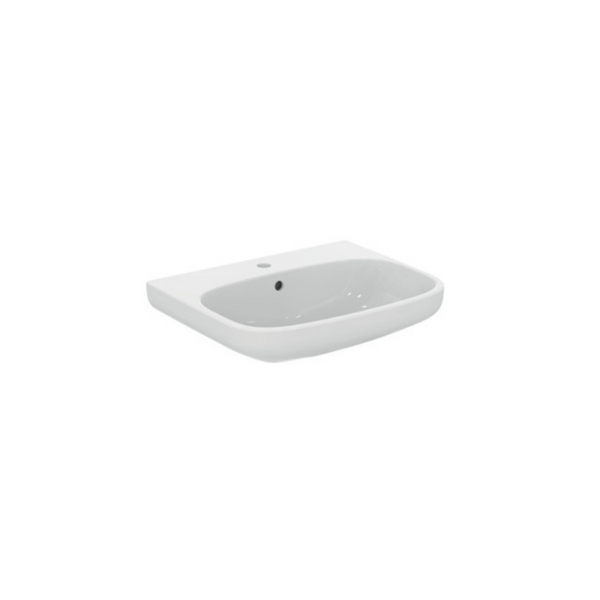 Lavabo I.LIFE T451101 Ideal Standard bianco europeo da 60 x 48 cm