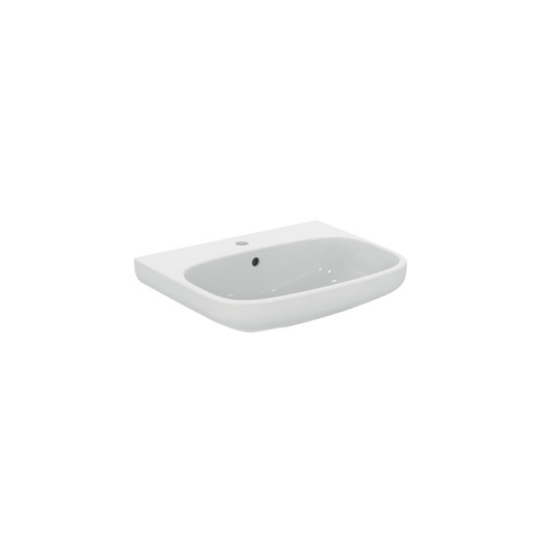 Lavabo I.LIFE T451101 Ideal Standard bianco europeo da 60 x 48 cm