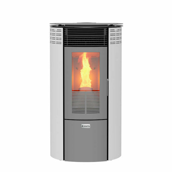 Zanutta GIOVE 9 stufa a pellet 8,7 kW - bianco