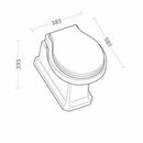 Pozzi Ginori Montebianco sedile bianco