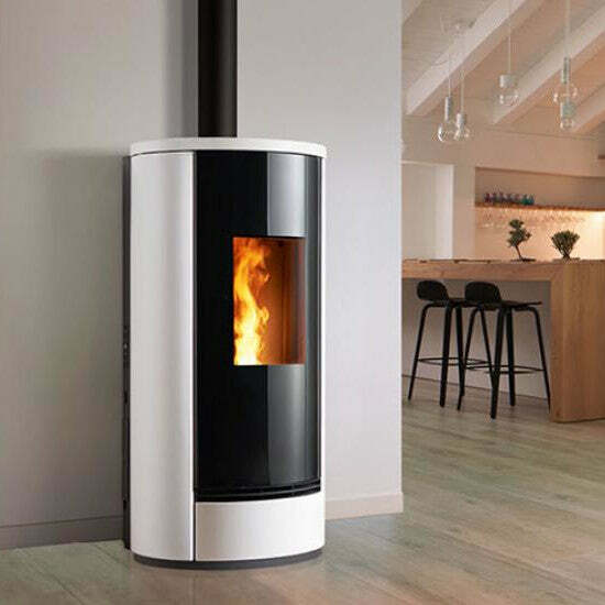 Piazzetta P220 T stufa a pellet 8,5 kW scarico posteriore