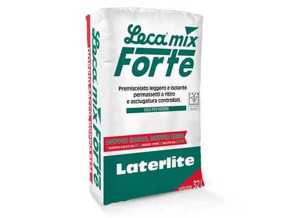 Lecamix Forte massetto alleggerito antiritiro in sacco da LT.32,0