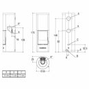 Piazzetta E929 M-H stufa a legna 7,9 kW