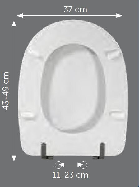 Sedile compatibile Cesame Aretusa Bianco