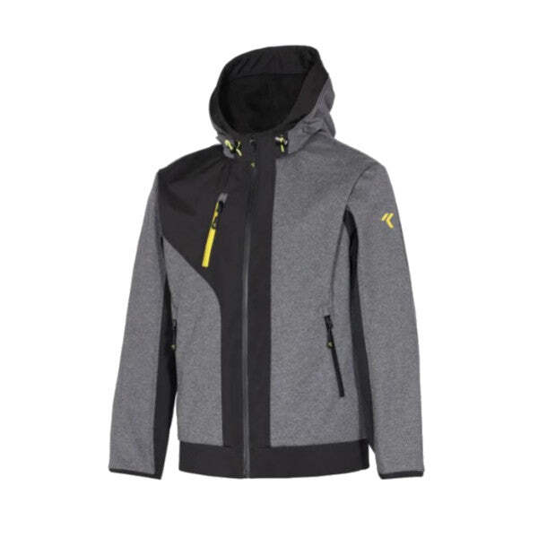 ISSALINE Rush Softshell giubbino grigio/nero