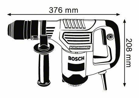 Bosch GSH 3 E Martello demolitore con attacco SDS-plus